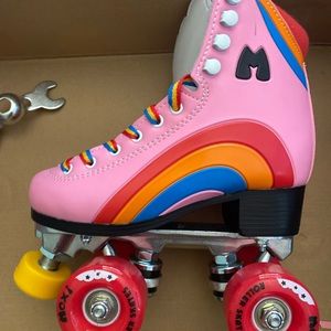 Moxi Roller Skates “Rainbow Rider” size 1 jr
